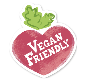 תג איכות vegan friendly לפיצה הטבעונית של פיצה האט