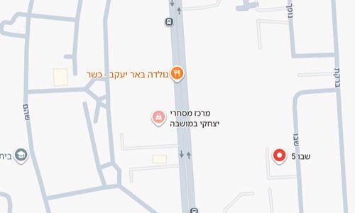 Beer Yakov Tzamarot Map