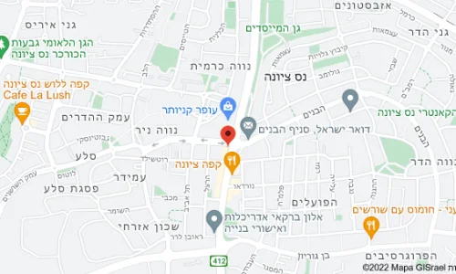 מפת סניף פיצה האט נס ציונה